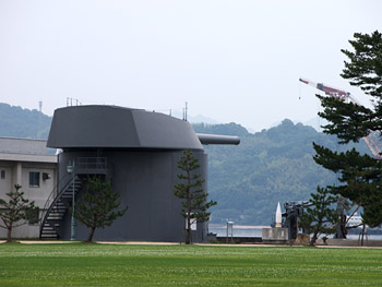 大改装で外された陸奥の第四砲塔